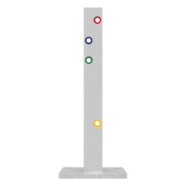 Leitplanken Komplett-Bausatz M50-1SP, 2,8 m, zum Aufschrauben, Stahl, Profil B