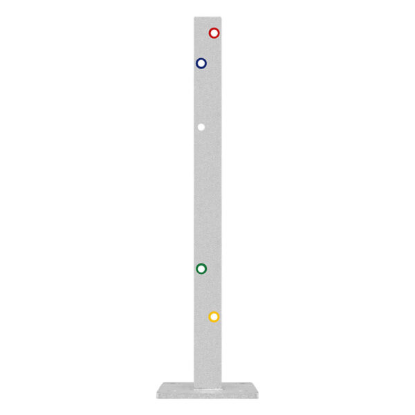 Leitplanken Komplett-Bausatz M75-1SP, 4,8 m, zum Aufschrauben, Stahl, Profil B