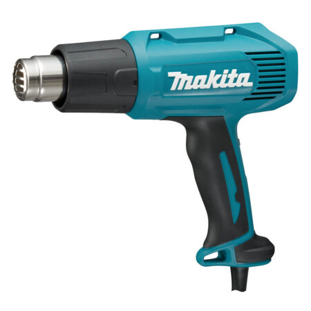 Makita Heißluftgebläse HG5030K, 1600 W, zwei Temperaturstufen, 23,3 x 21 x 8 cm