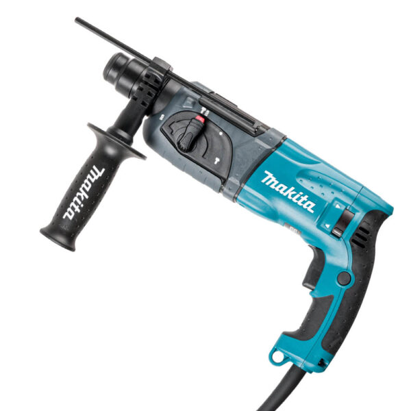 Makita Kombihammer HR2470, 780 W, Bohren, Hammerbohren & Meißeln, 4 m Netzkabel